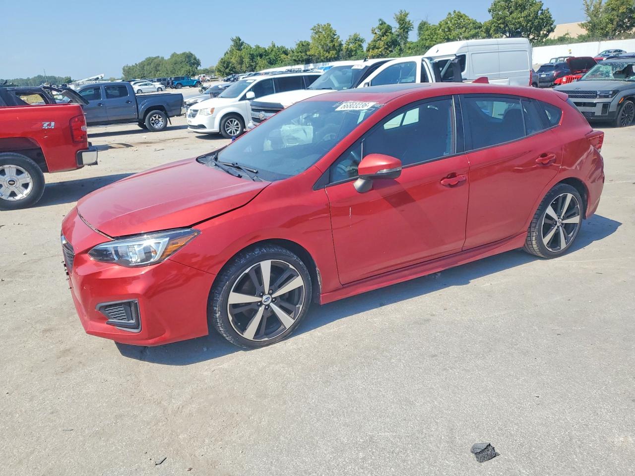 2018 SUBARU IMPREZA SPORT | 4S3GTAL61J3743360 | UPCARS