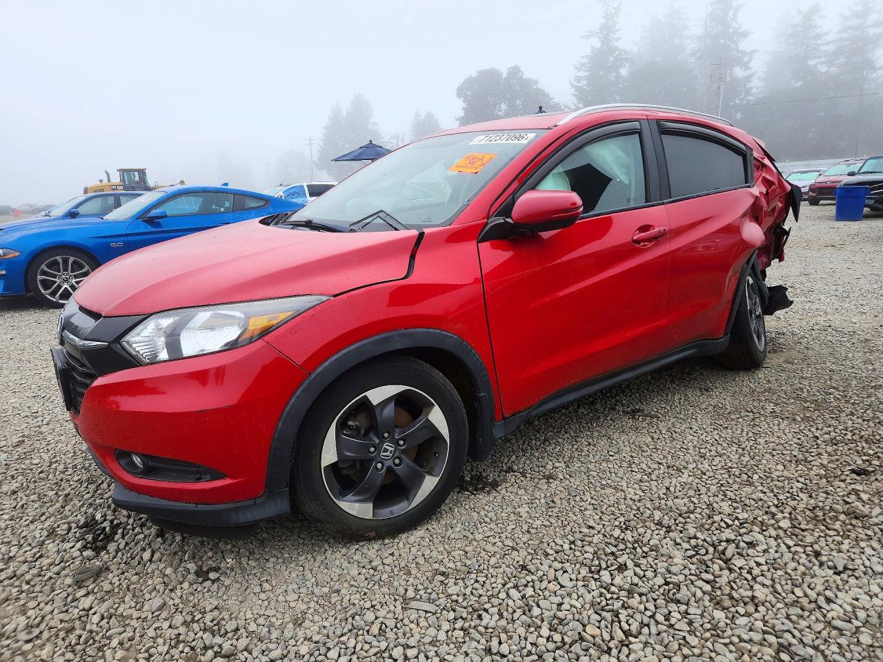 2018 HONDA HR-V EXL | 3CZRU6H72JM701566 | UPCARS