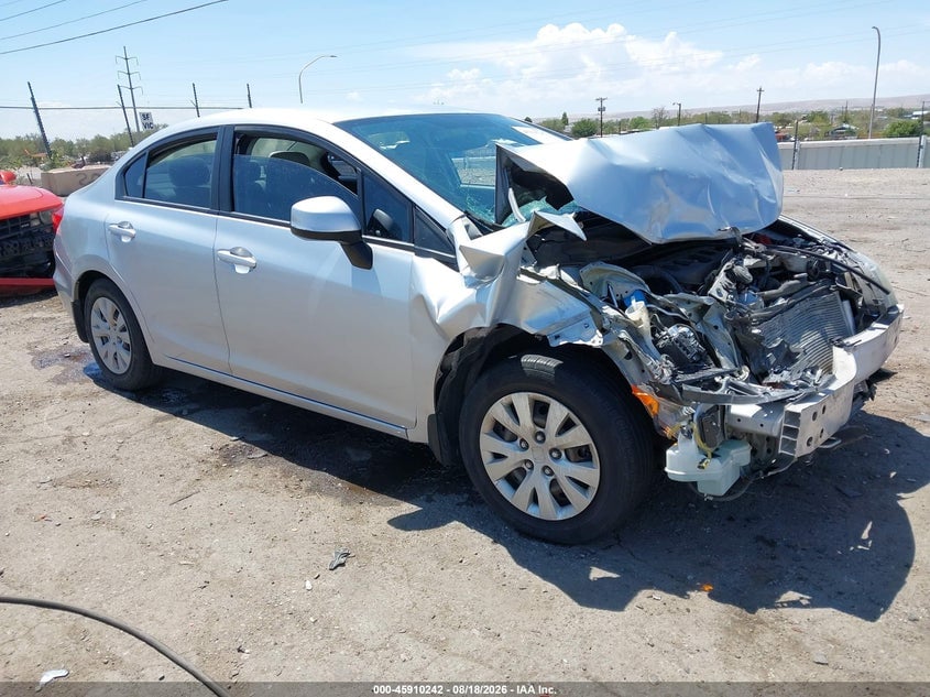 2012 HONDA CIVIC LX | 2HGFB2F59CH569112 | UPCARS
