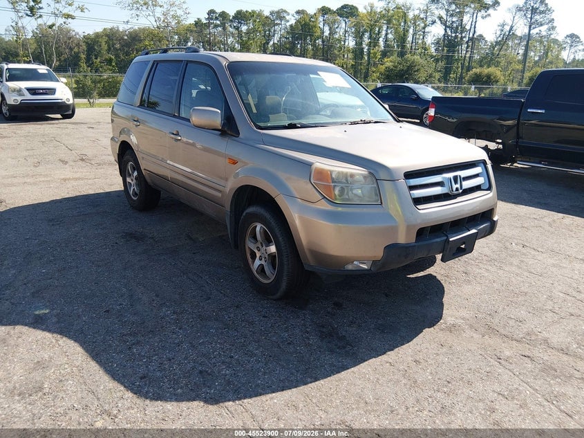 2007 HONDA PILOT EX | 5FNYF28467B016039 | UPCARS