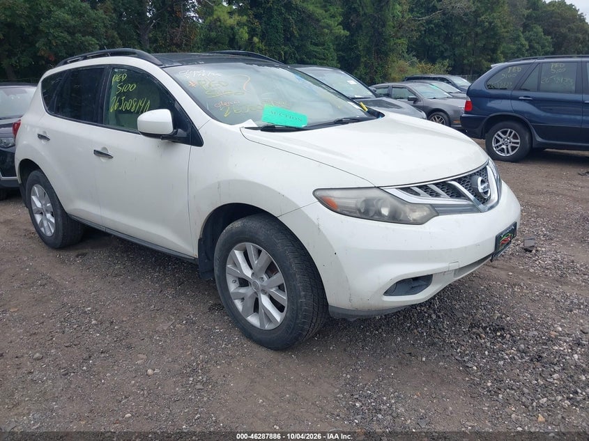 2011 NISSAN MURANO SV | JN8AZ1MW9BW154290 | UPCARS