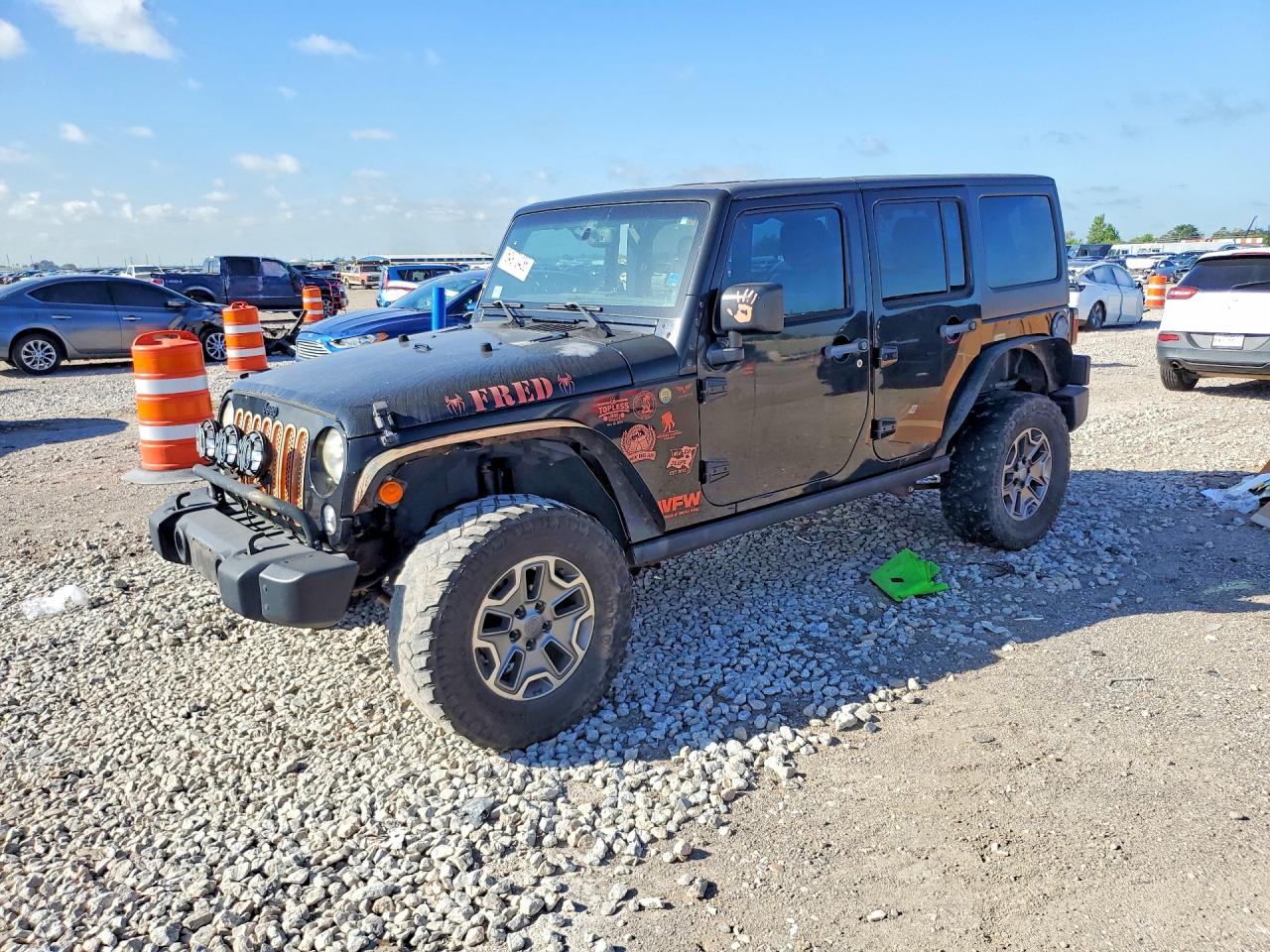 2014 JEEP WRANGLE RUBICON | 1C4BJWFG8EL322288 | UPCARS