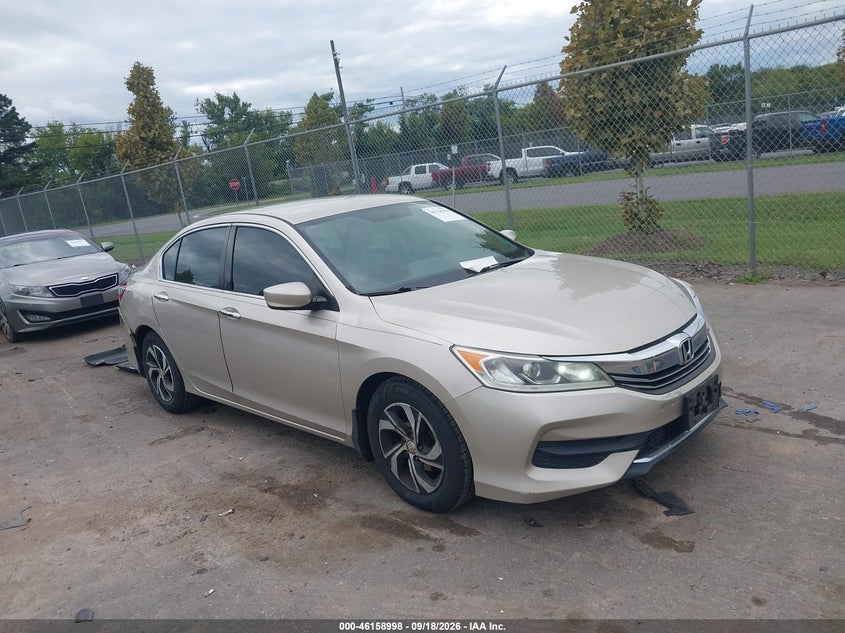2016 HONDA ACCORD LX | 1HGCR2F33GA103354 | UPCARS