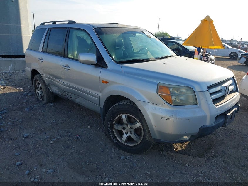 2007 HONDA PILOT EX-L | 5FNYF28607B024512 | UPCARS