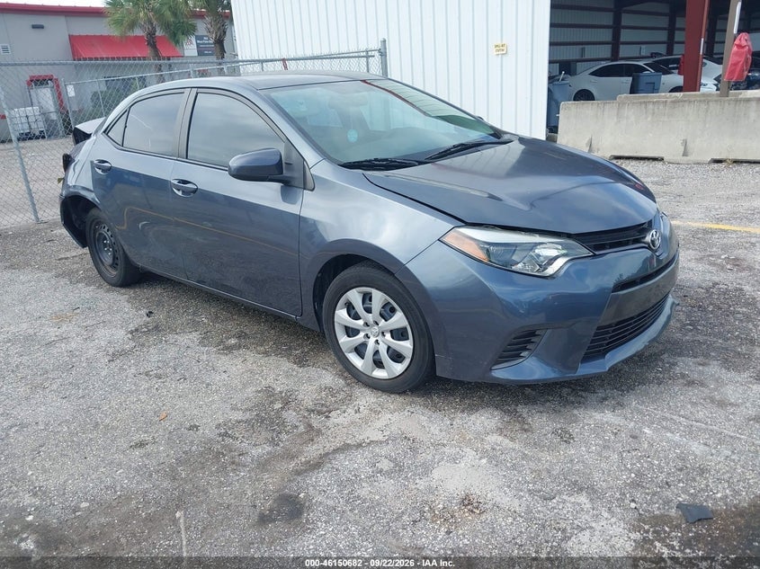 2016 TOYOTA COROLLA LE | 2T1BURHE3GC640723 | UPCARS