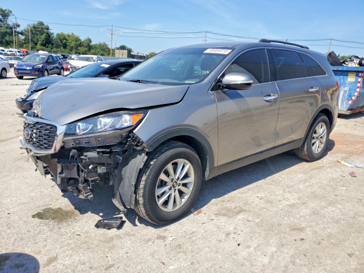 2019 KIA SORENTO LX | 5XYPG4A38KG455475 | UPCARS