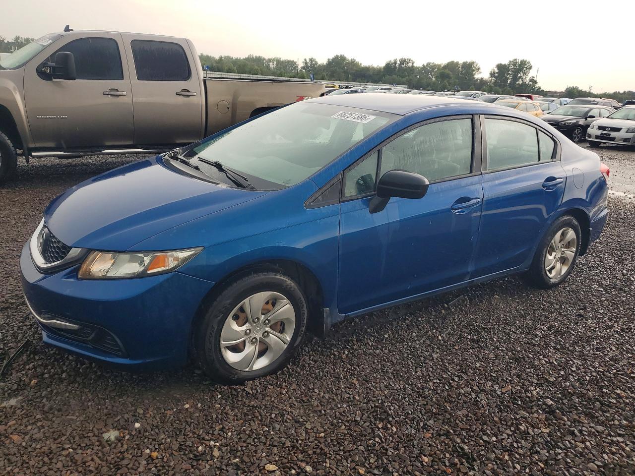 2014 HONDA CIVIC LX | 2HGFB2F52EH545303 | UPCARS
