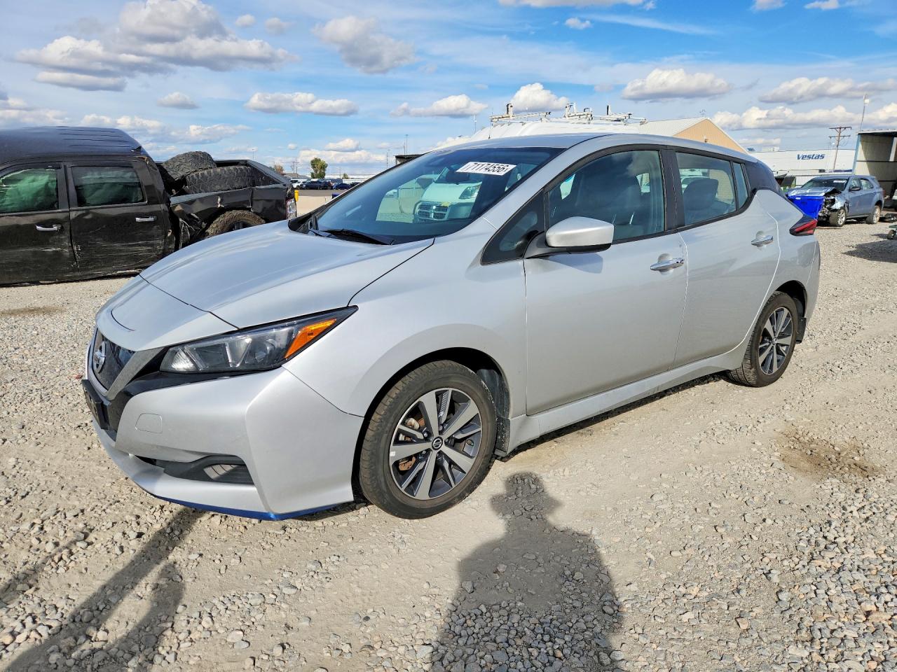 2022 NISSAN LEAF S PLUS | 1N4BZ1BV7NC555763 | UPCARS