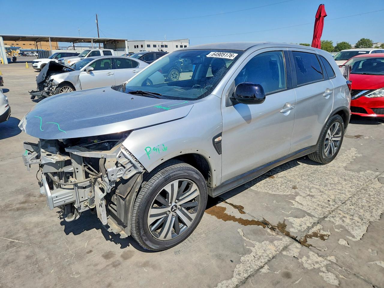 2021 MITSUBISHI OUTLANDER ES | JA4APUAU3MU031163 | UPCARS