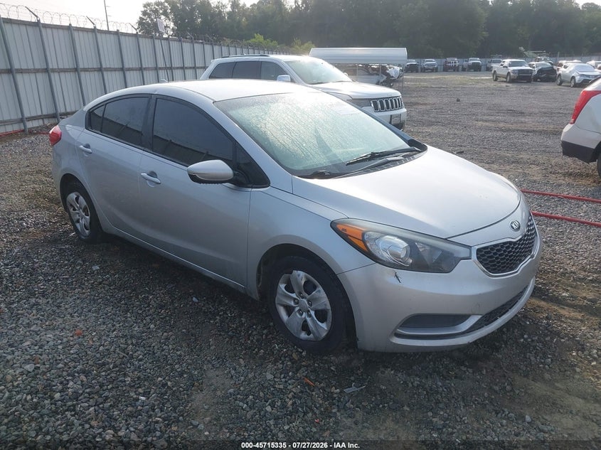 2016 KIA FORTE LX | KNAFK4A60G5492652 | UPCARS